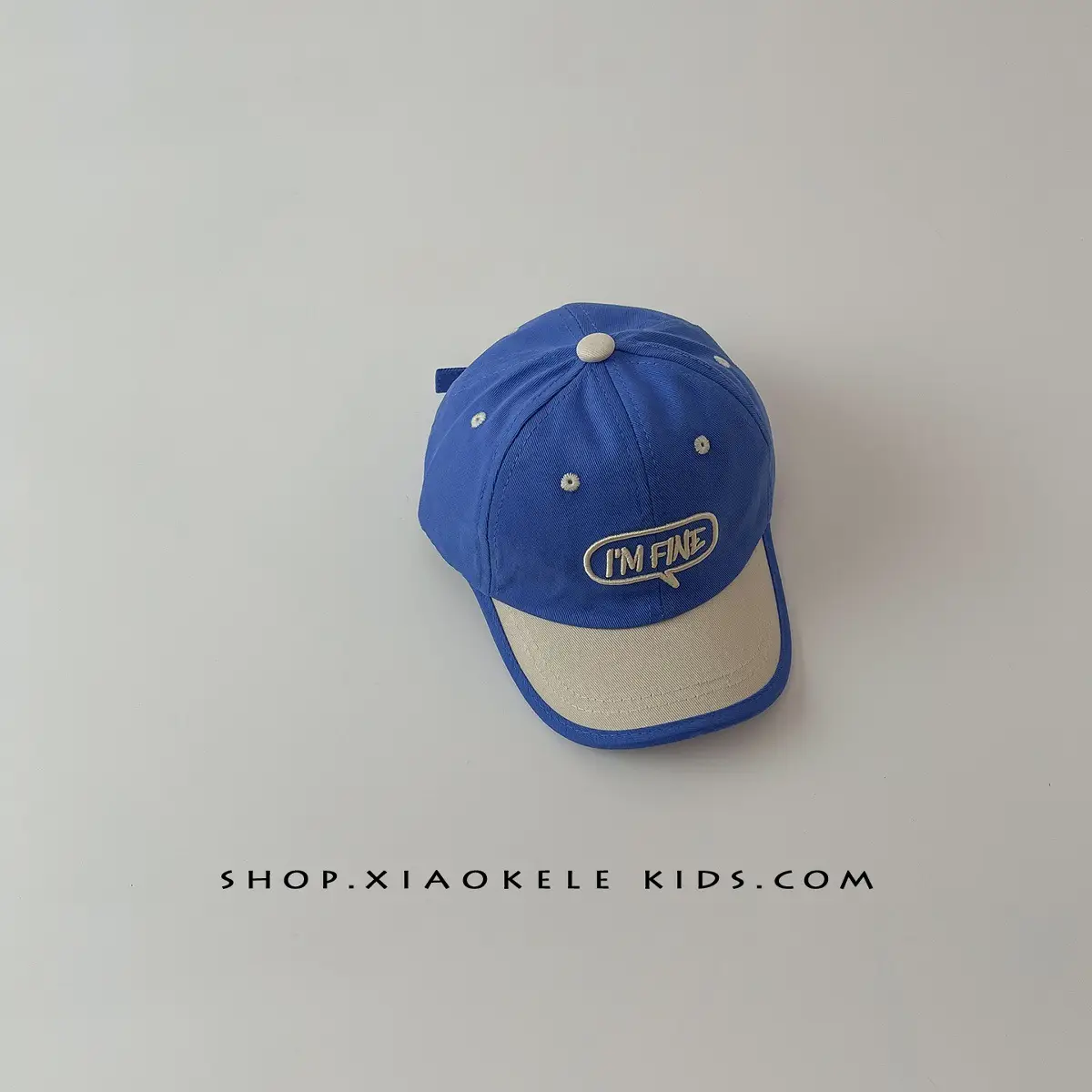Children's Brown Baseball Cap with "INFINIT" Logo - Image 5