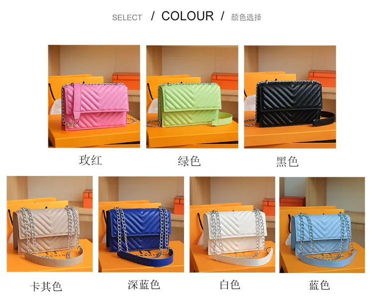 White Quilted Chain Shoulder Bag for Women — feature 10
