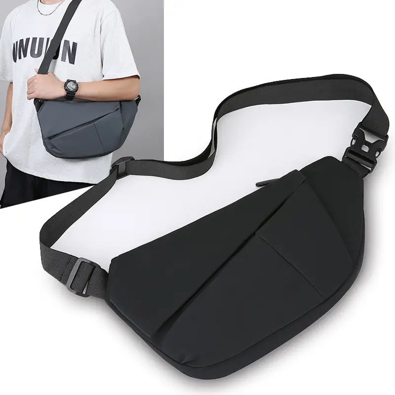 Men's Large Capacity Crossbody Bag Lightweight Cycling Bag