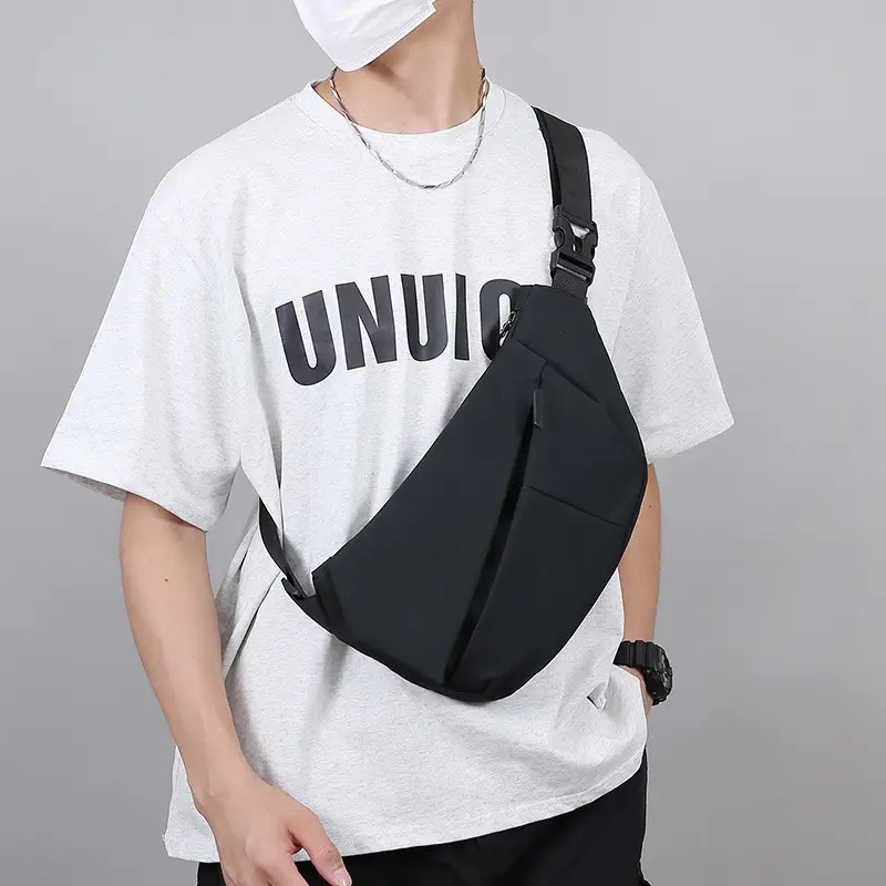 Men's Large Capacity Crossbody Bag Lightweight Cycling Bag