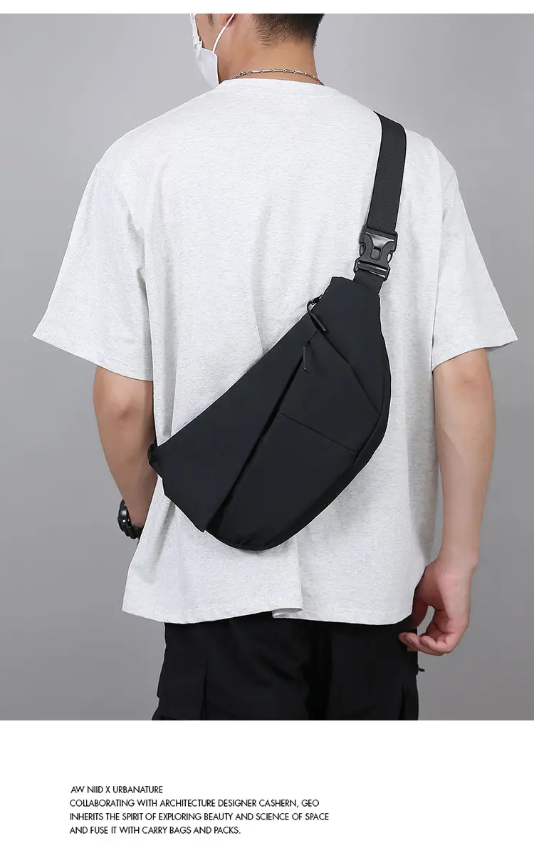 Men's Large Capacity Crossbody Bag Lightweight Cycling Bag — feature 26