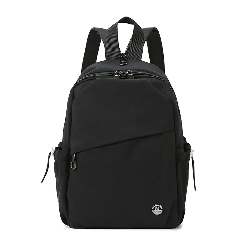 Trendy Orange Beige Korean Style Backpack - Image 3