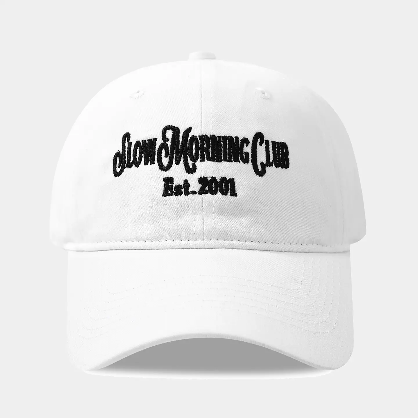 Cotton Embroidered Baseball Caps Pink Brown Small Couple