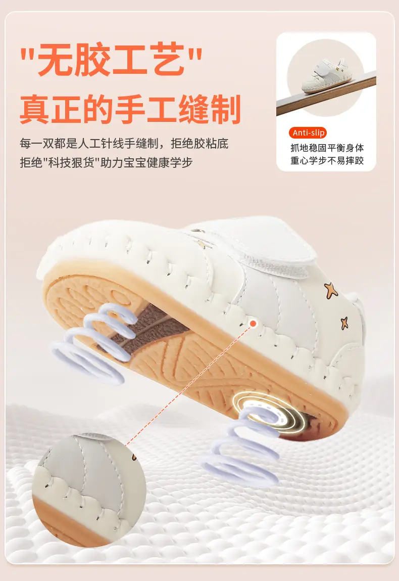 New 0 to 1 Year Old Baby Shoes Soft Sole Baby Toddler Shoes for Men 6-8-12 Months Infants and Girls Spring & Fall Models — feature 17