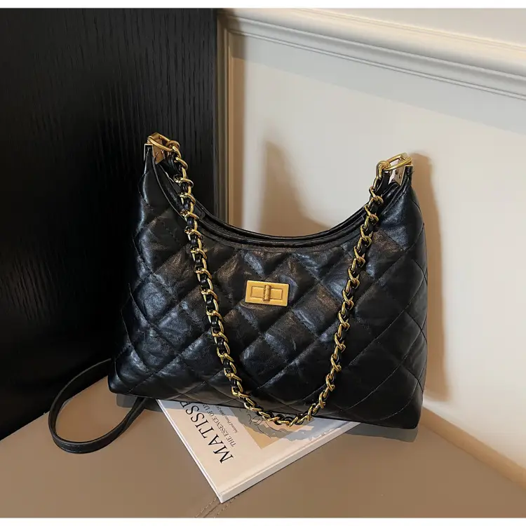 Silver Quilted Chain Tote Bag for Women 2025 — feature 15