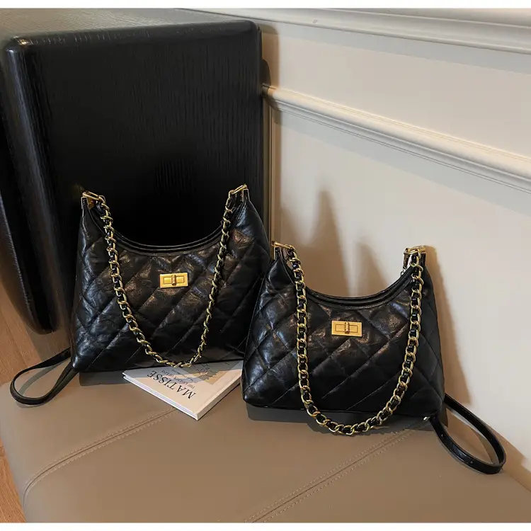 Silver Quilted Chain Tote Bag for Women 2025 — feature 16