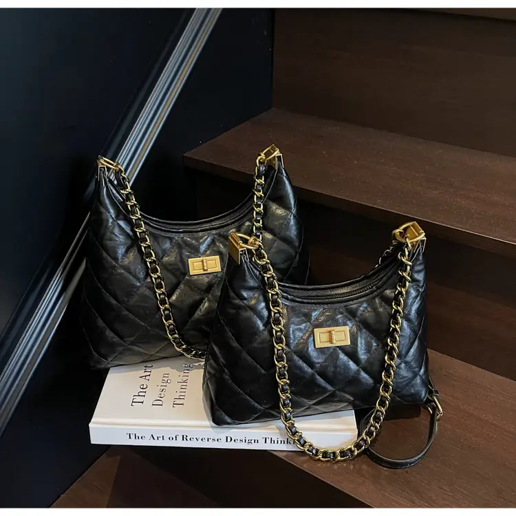 Silver Quilted Chain Tote Bag for Women 2025 — feature 24
