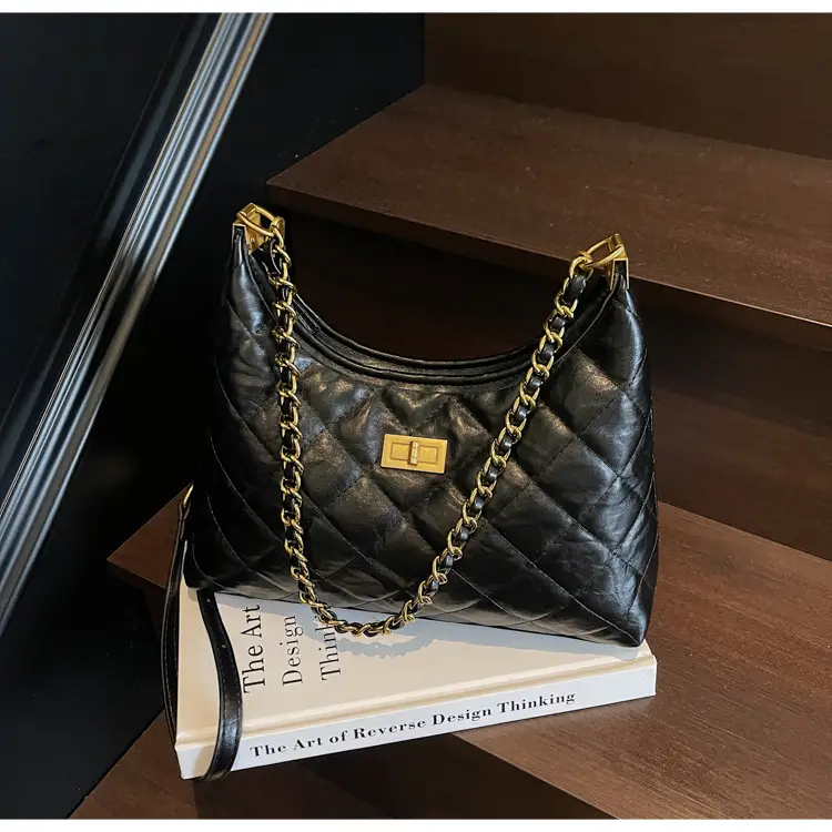 Silver Quilted Chain Tote Bag for Women 2025 — feature 26