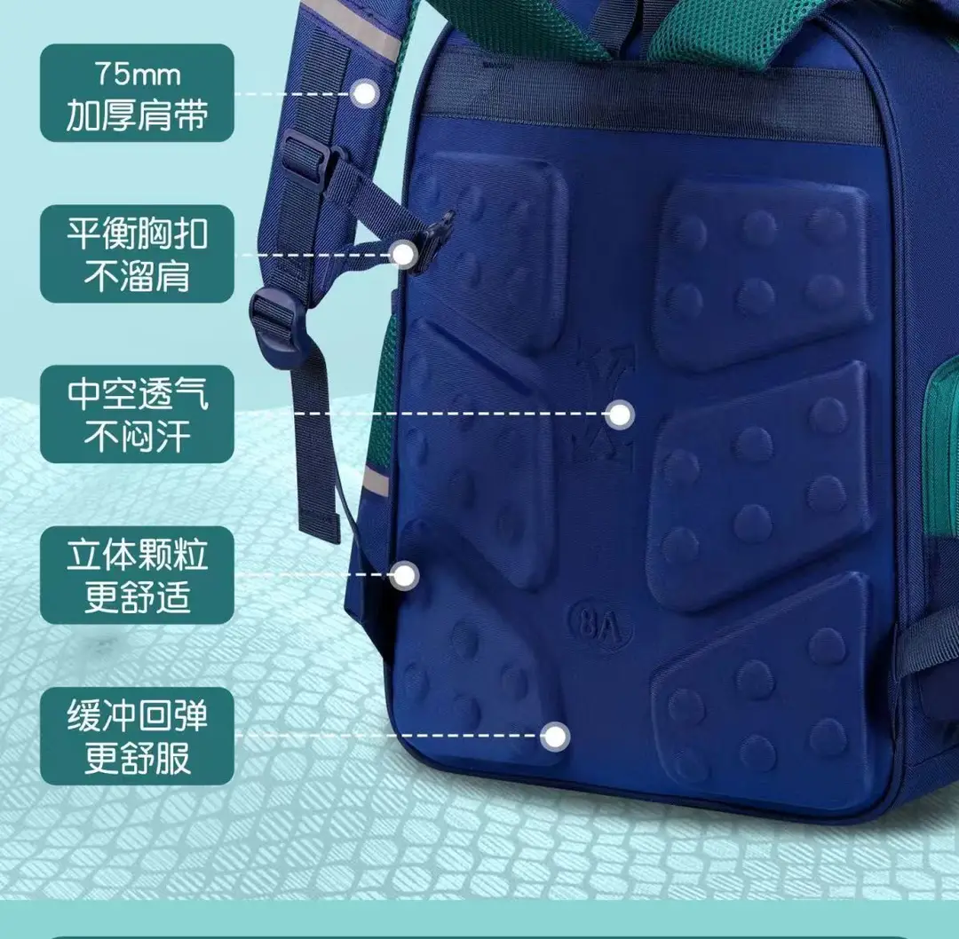 Astronaut Children's Schoolbag for Boys in Grades 1, 2, 3 to 6, Primary School Boys, 2025 New Model Spine-Protecting Backpack — feature 8