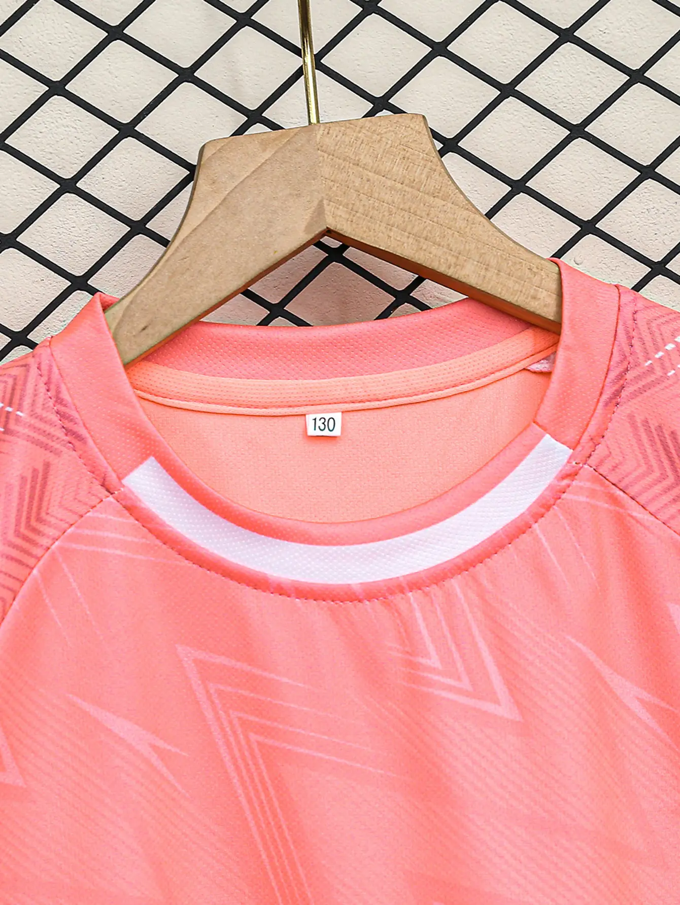 Children's Pink Graphic Shorts T-Shirt Set for Boys - Image 4