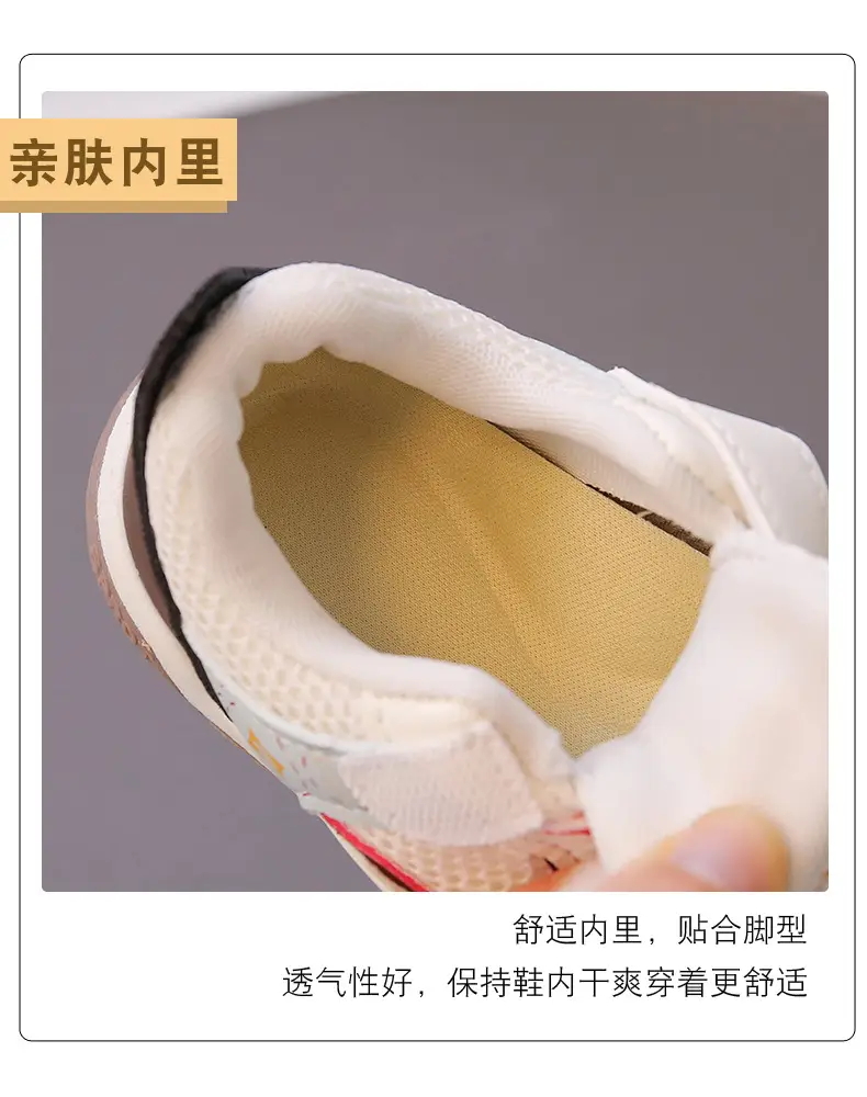 Baby Toddler Shoes Spring and Autum Baby Shoes Soft Sole Toddler Shoes Kidsren's Mesh Shoes Girls' Shoes Boys Summer Mesh — feature 5