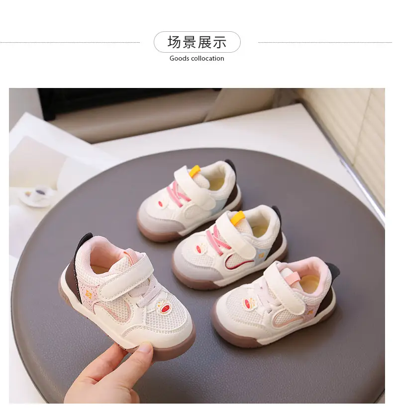 Baby Toddler Shoes Spring and Autum Baby Shoes Soft Sole Toddler Shoes Kidsren's Mesh Shoes Girls' Shoes Boys Summer Mesh — feature 8