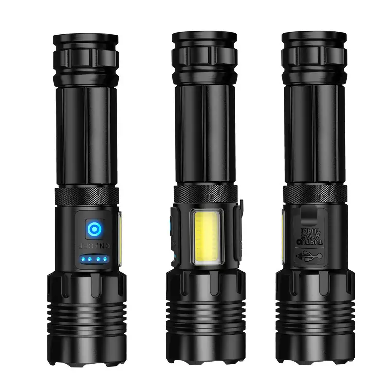 Ultra Bright Flashlight with USB Charge & Waterproof Design