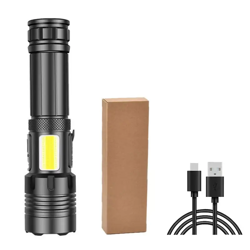 Ultra Bright Flashlight with USB Charge & Waterproof Design
