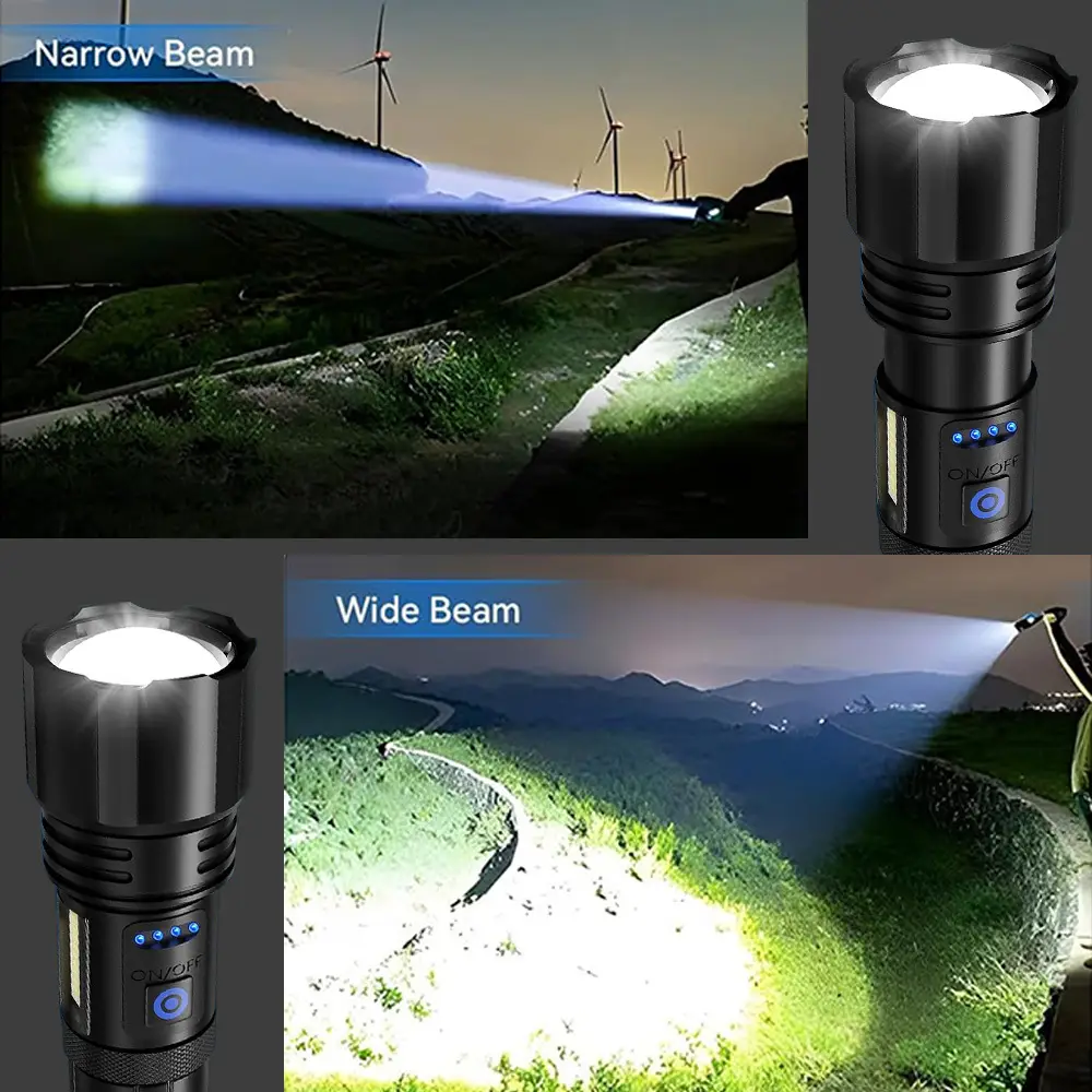 Ultra Bright Flashlight with USB Charge & Waterproof Design — feature 5