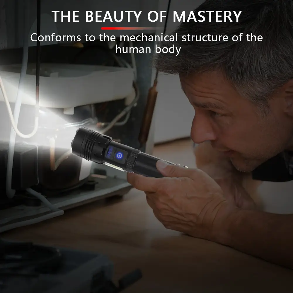 Ultra Bright Flashlight with USB Charge & Waterproof Design — feature 7