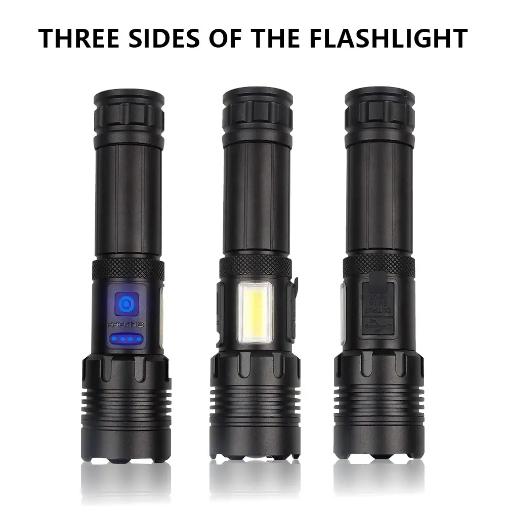 Ultra Bright Flashlight with USB Charge & Waterproof Design — feature 9