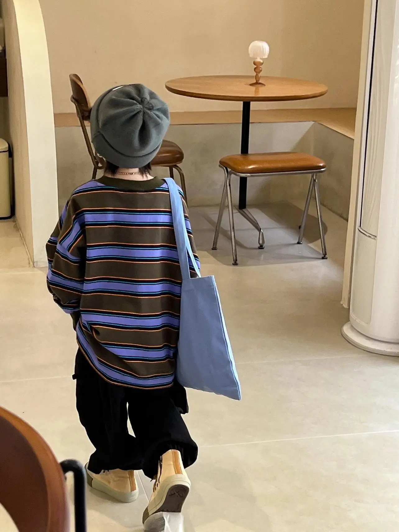 Boys Long Sleeve Striped T-Shirt Spring Autumn 2026 - Image 5