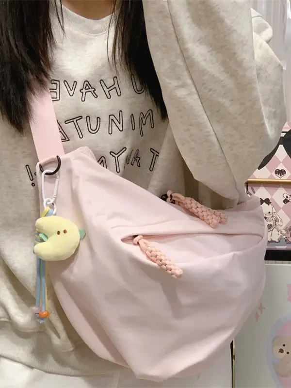 Women Crossbody Bag Large Capacity Cream White 2026 - Image 8