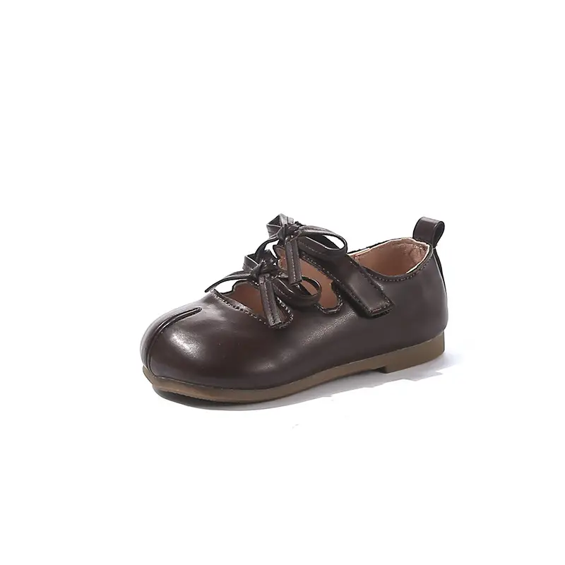 Little Girl Leather Shoes Princess Design 2025