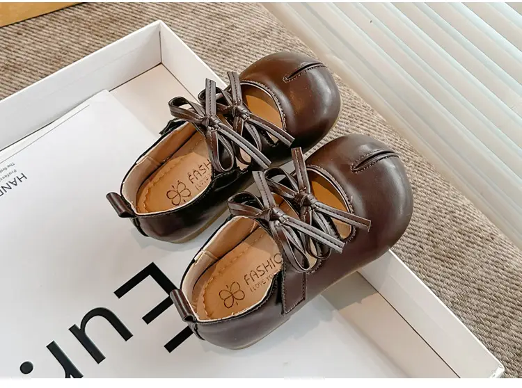 Little Girl Leather Shoes Princess Design 2025 — feature 19