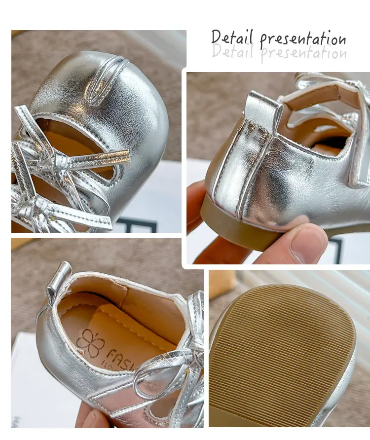 Little Girl Leather Shoes Princess Design 2025 — feature 5