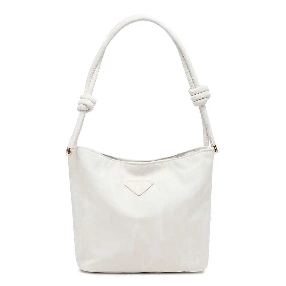 White Korean Style Women's Shoulder Bag 2025 — feature 14
