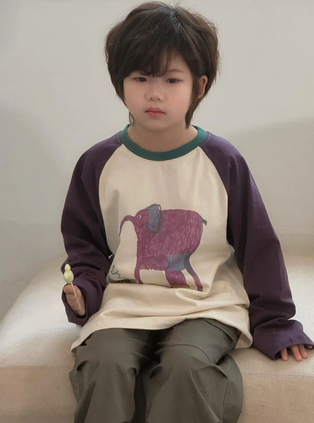 Boys Printed Raglan Sleeve T-Shirt Spring Autumn 2026 - Image 4