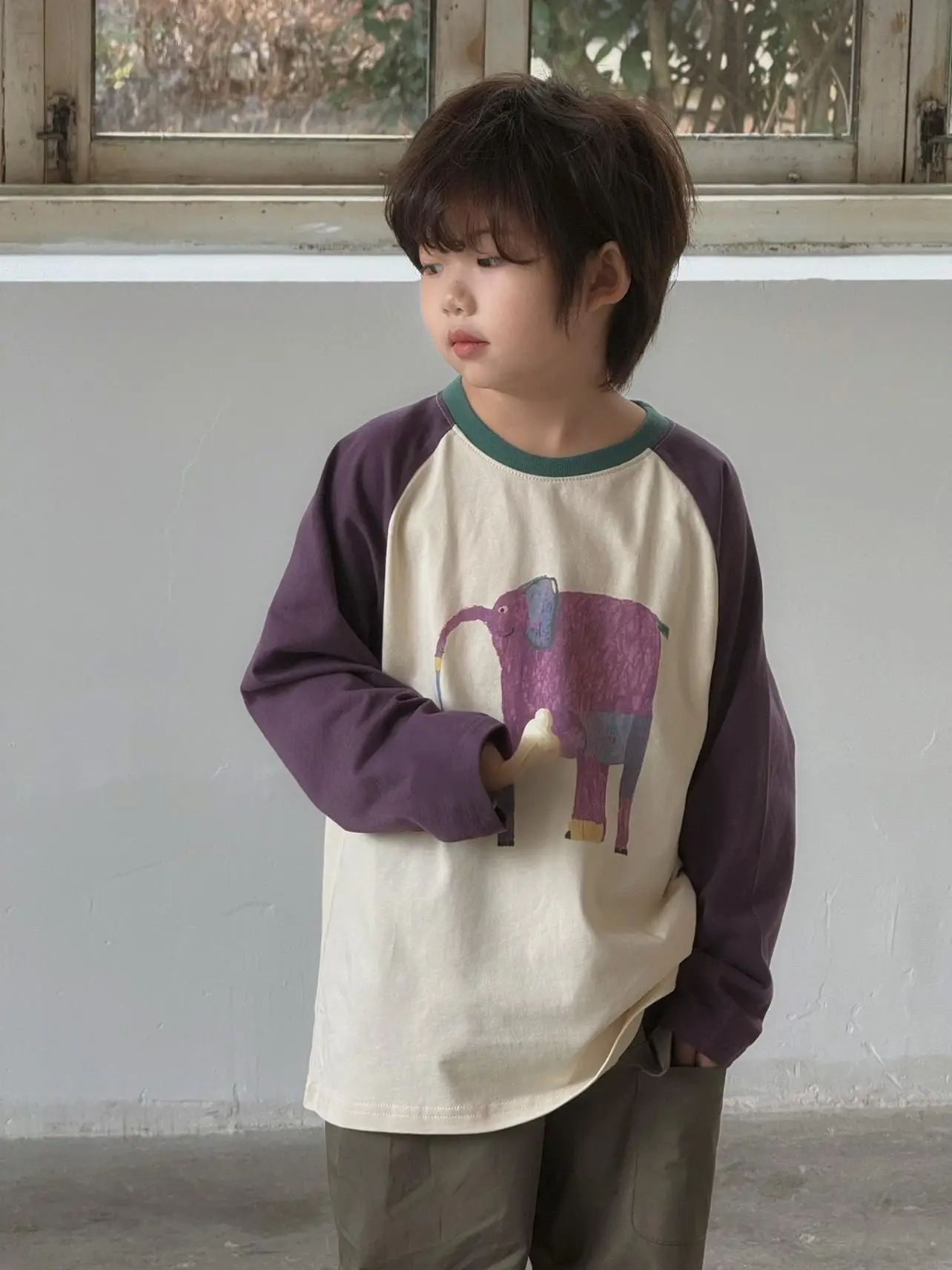 Boys Printed Raglan Sleeve T-Shirt Spring Autumn 2026 - Image 5