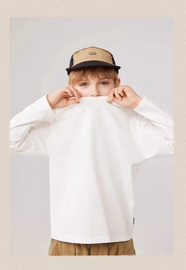 Children's Sportswear Girls Long-Sleeved T-Shirt Clothes 2025 Autum New Style Girls Spring and Autum Pure Cotton Autum Clothes — feature 14