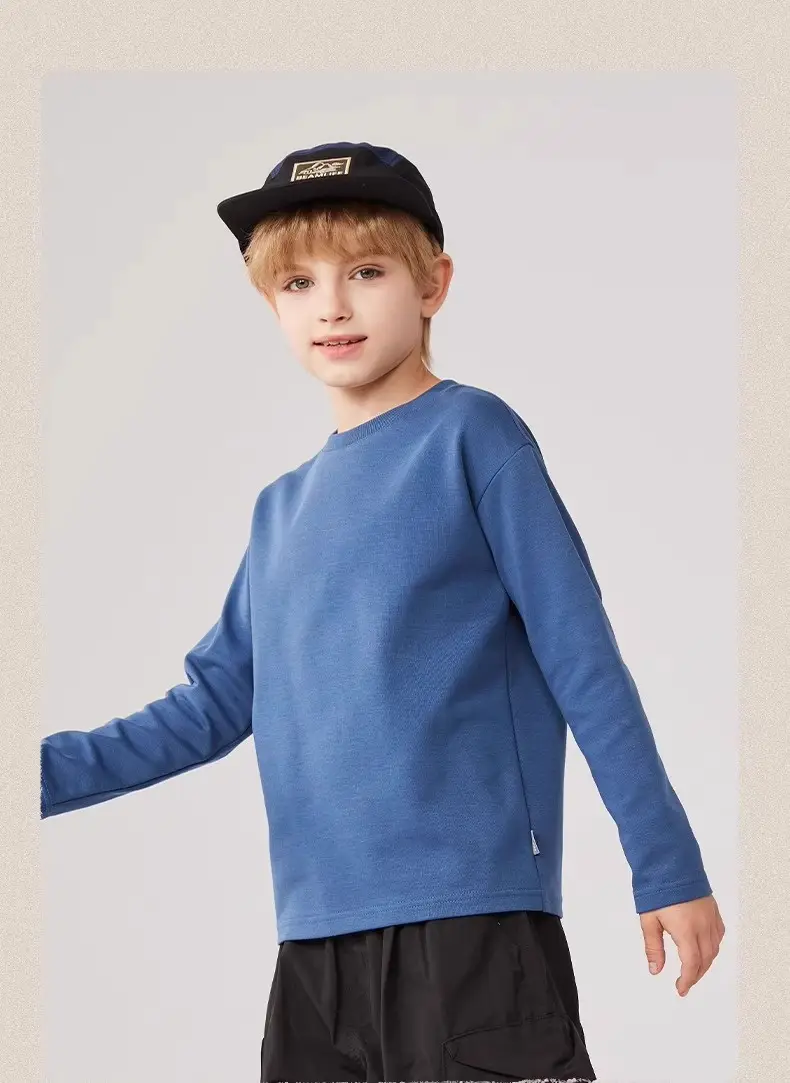 Children's Sportswear Girls Long-Sleeved T-Shirt Clothes 2025 Autum New Style Girls Spring and Autum Pure Cotton Autum Clothes — feature 19