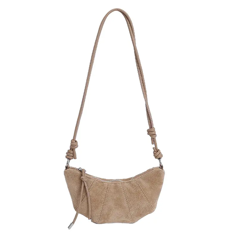 Yellow Suede Crossbody Bag for Women 2025 - Image 11