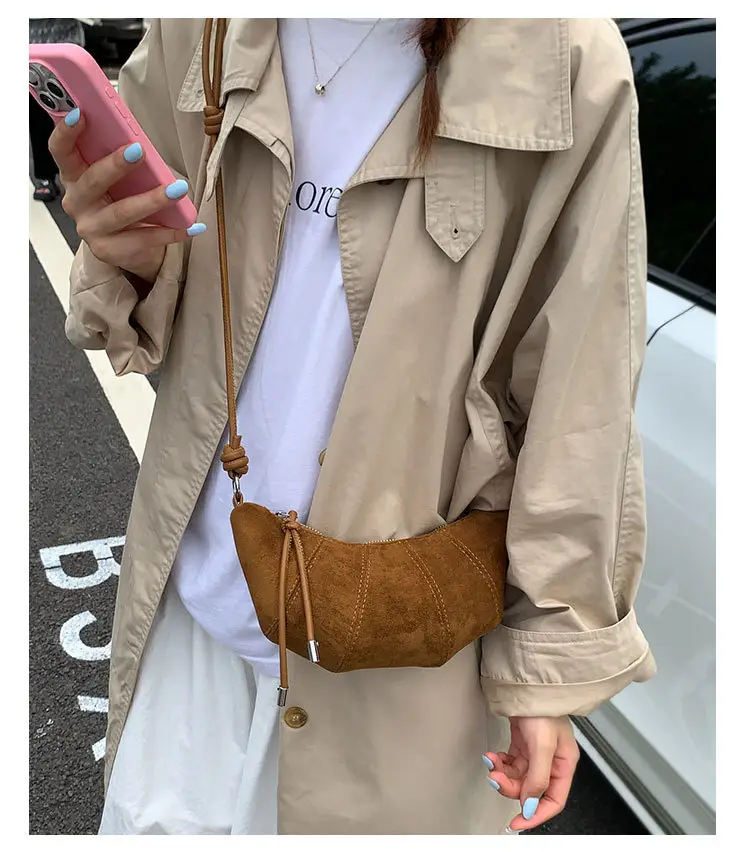 Yellow Suede Crossbody Bag for Women 2025 — feature 15