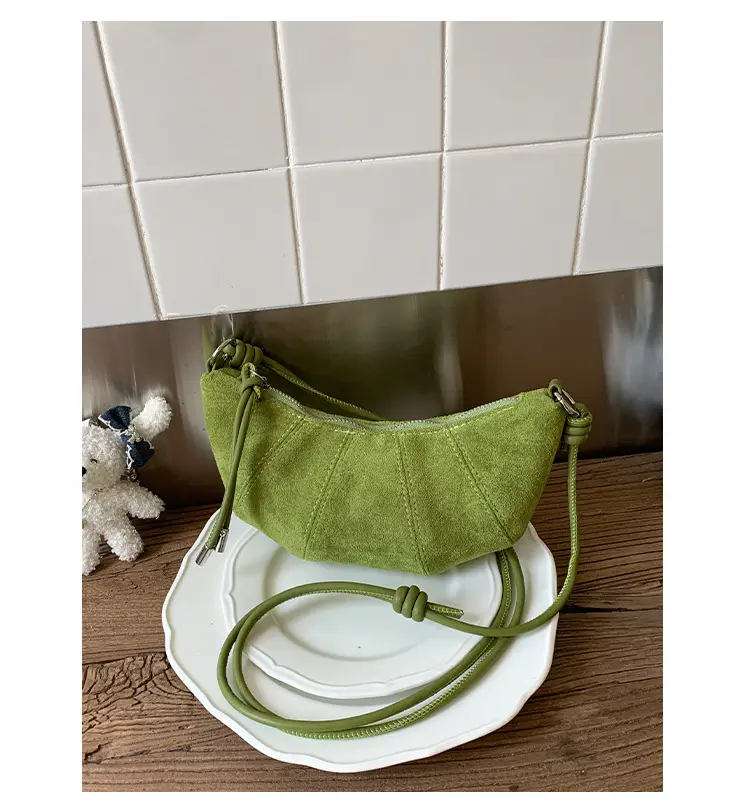 Yellow Suede Crossbody Bag for Women 2025 — feature 37