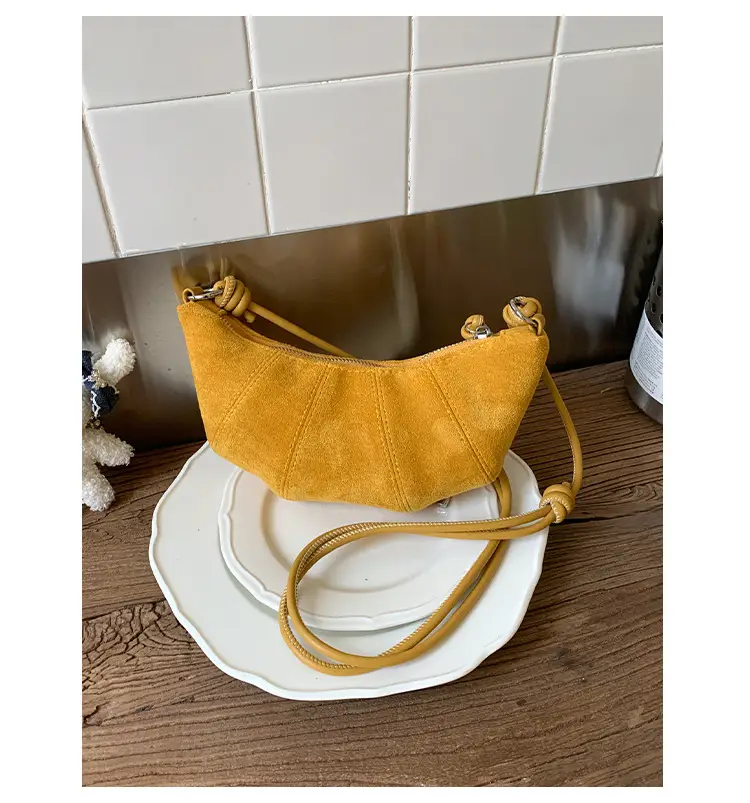 Yellow Suede Crossbody Bag for Women 2025 — feature 38