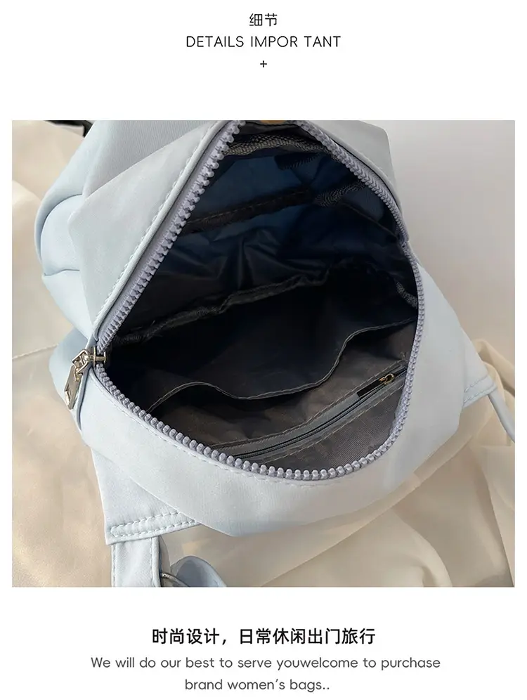 Women's Creamy Shell Shoulder Bag with Pom Pom Charm — feature 9