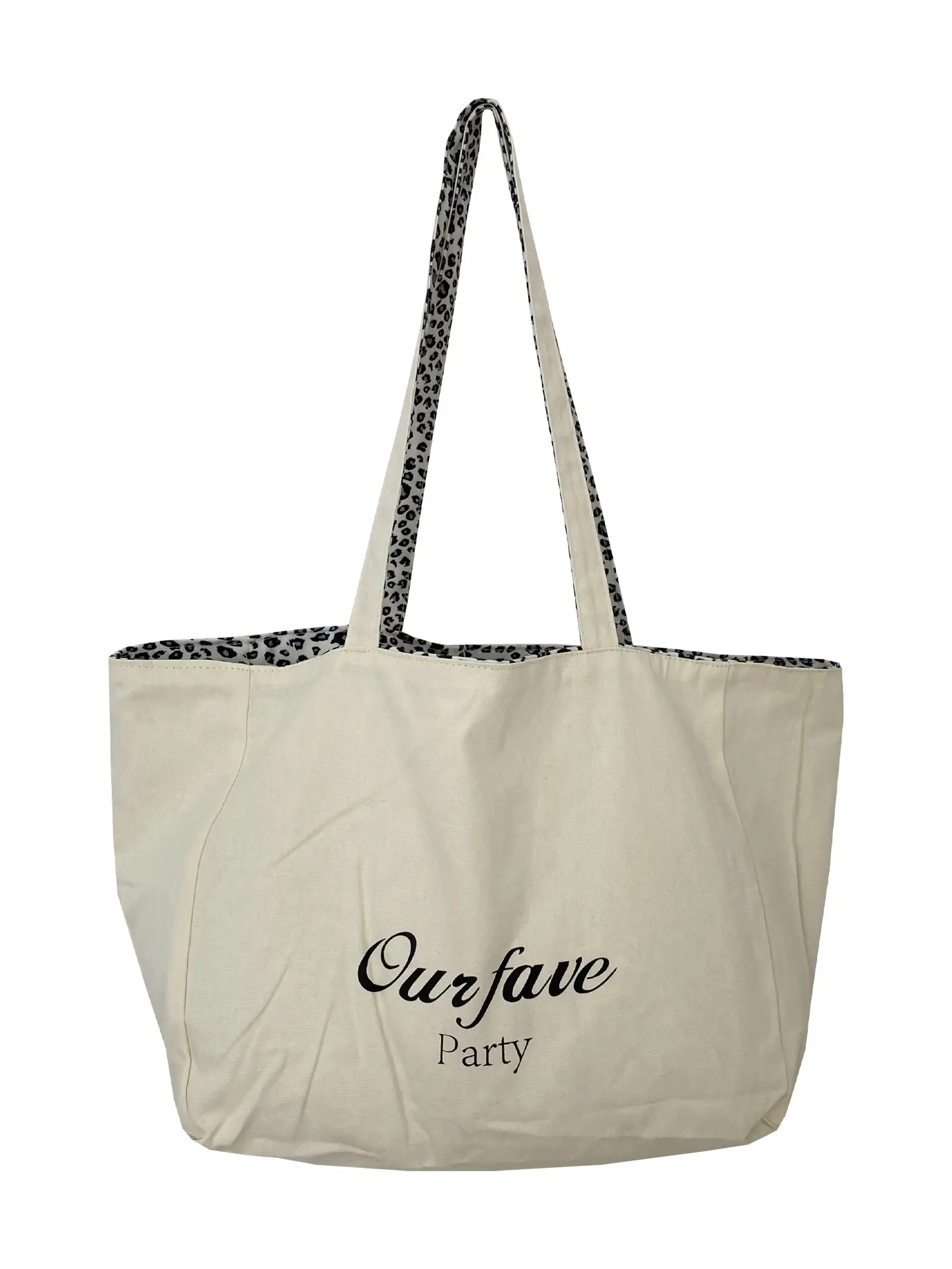 Retro Leopard Print Double-Sided Shoulder Bag for Women - Image 11