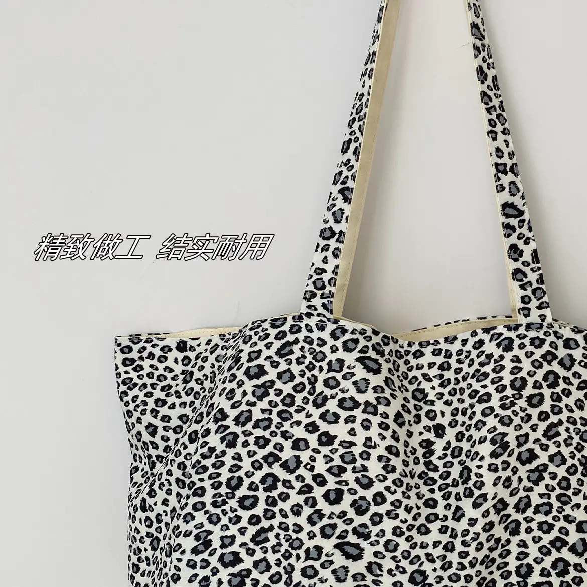 Retro Leopard Print Double-Sided Shoulder Bag for Women — feature 28