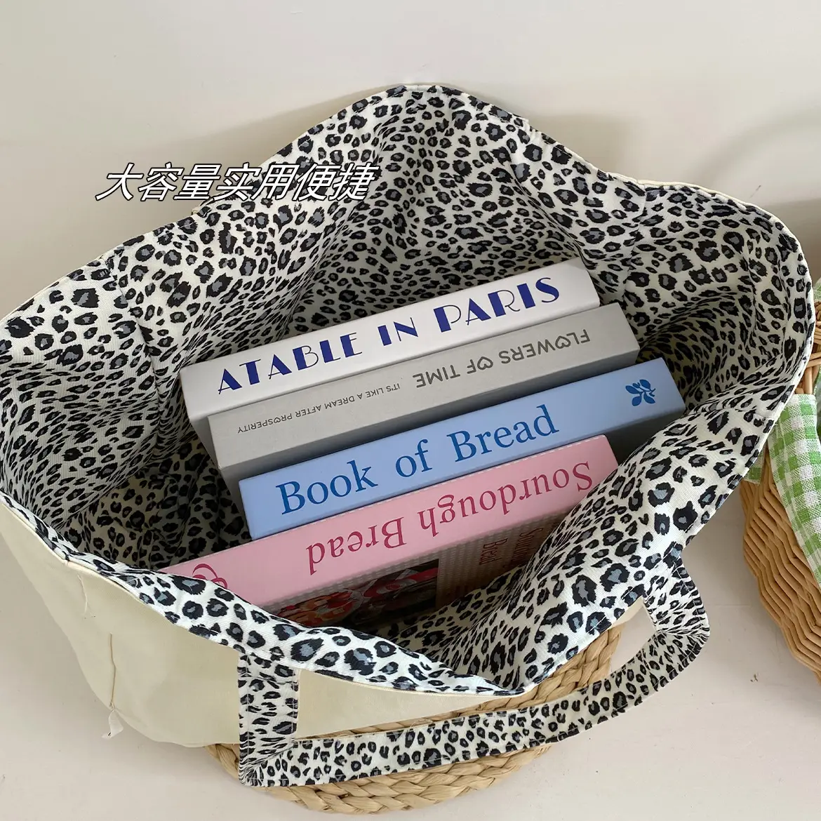 Retro Leopard Print Double-Sided Shoulder Bag for Women — feature 27