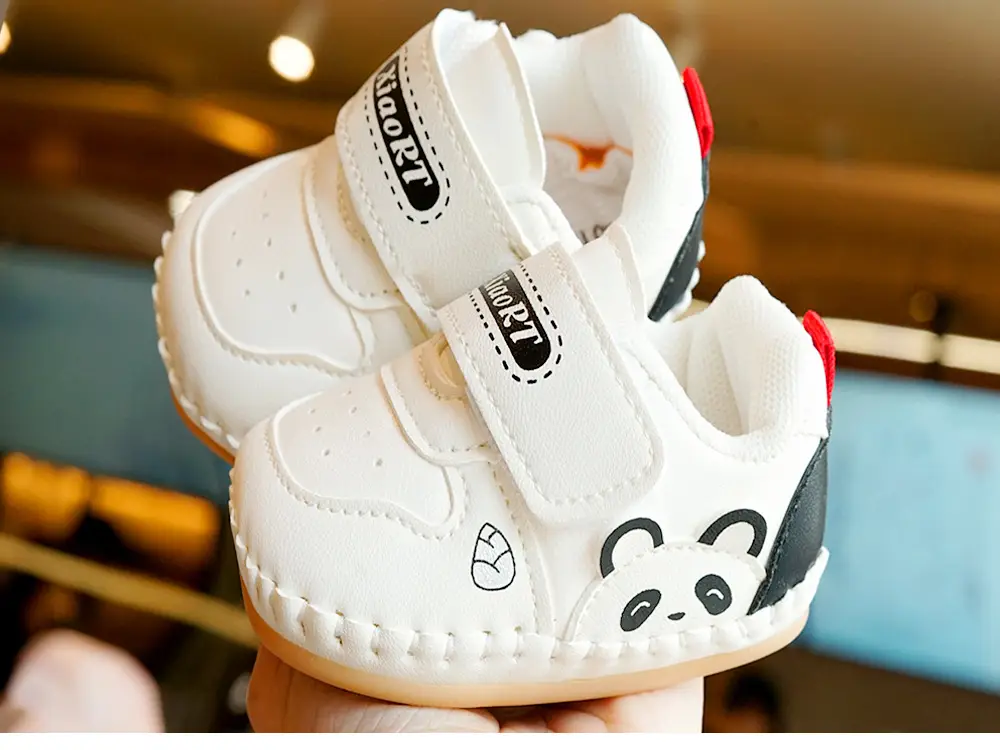 Pink Cartoon Baby Shoes 0-1 Years Soft Sole Non-Slip — feature 5
