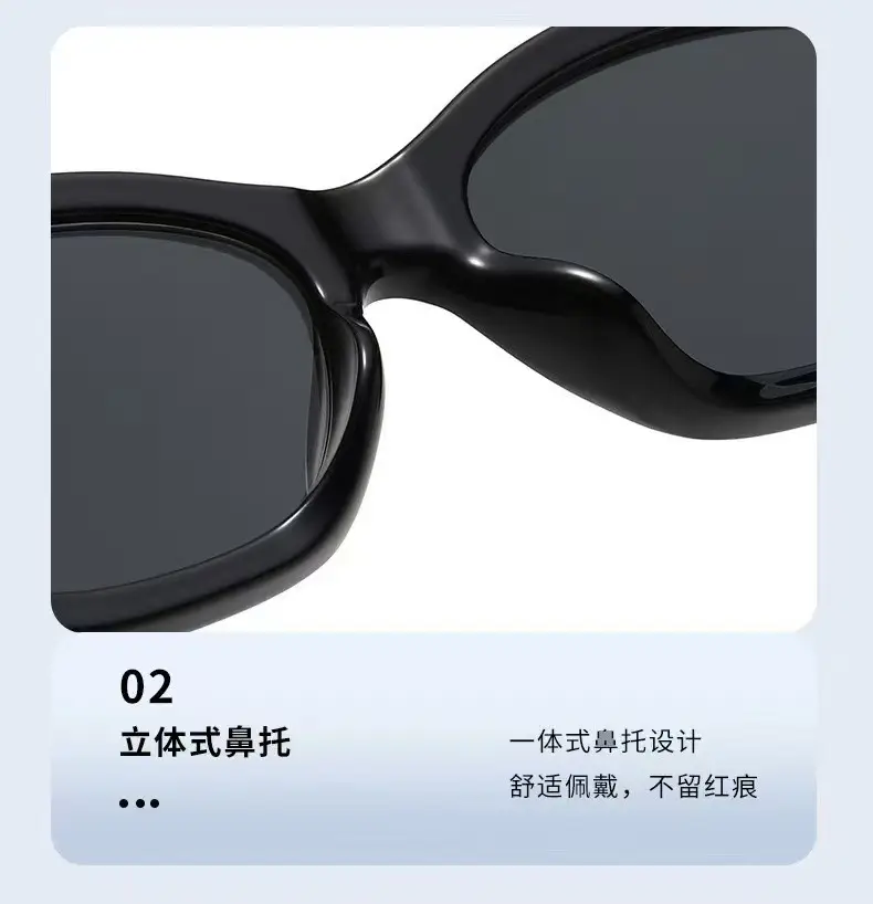 Retro Cat-Eye Sunglasses for Women Black Brown Tint — feature 4