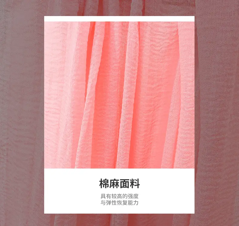 New Spring Scarf for Women Pure Cotton Linen Sun Protection — feature 4