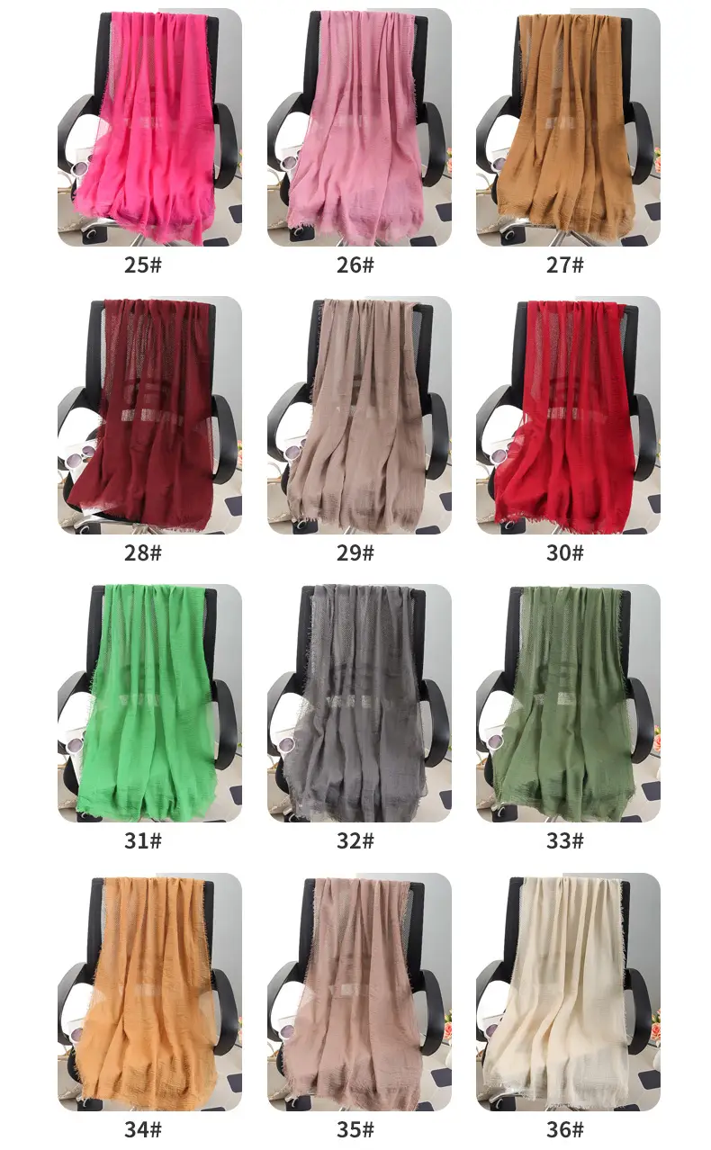 New Spring Scarf for Women Pure Cotton Linen Sun Protection — feature 8
