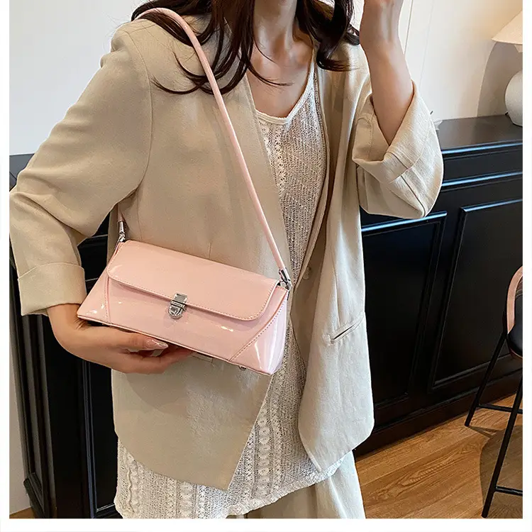 Women's Beige Textured Crossbody Bag 2025 Summer — feature 22