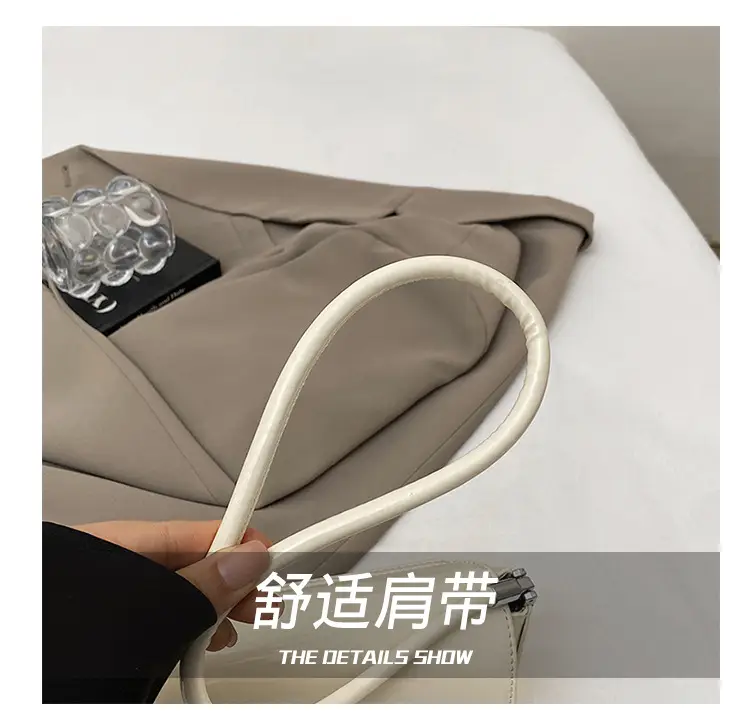 Women's Beige Textured Crossbody Bag 2025 Summer — feature 9