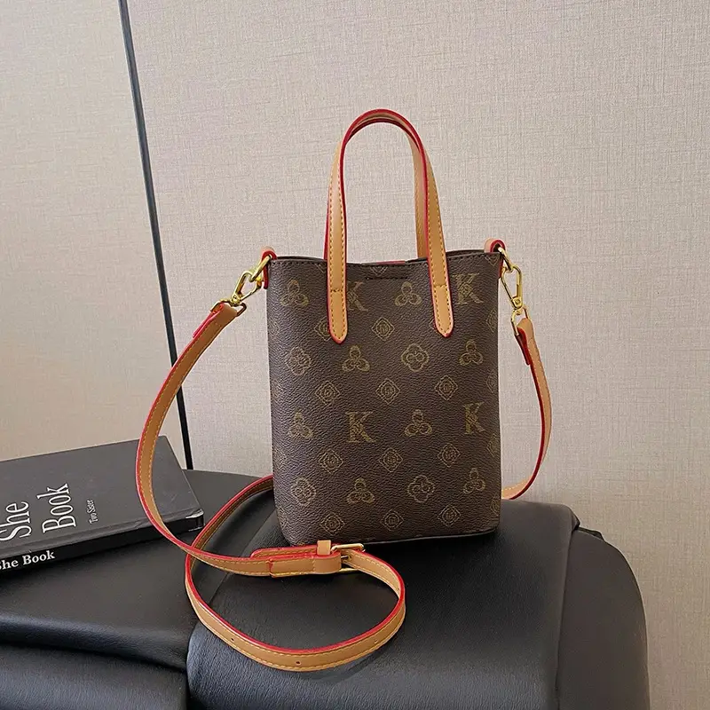 Luxury Retro Printed Mobile Phone Bag for Women - Image 2
