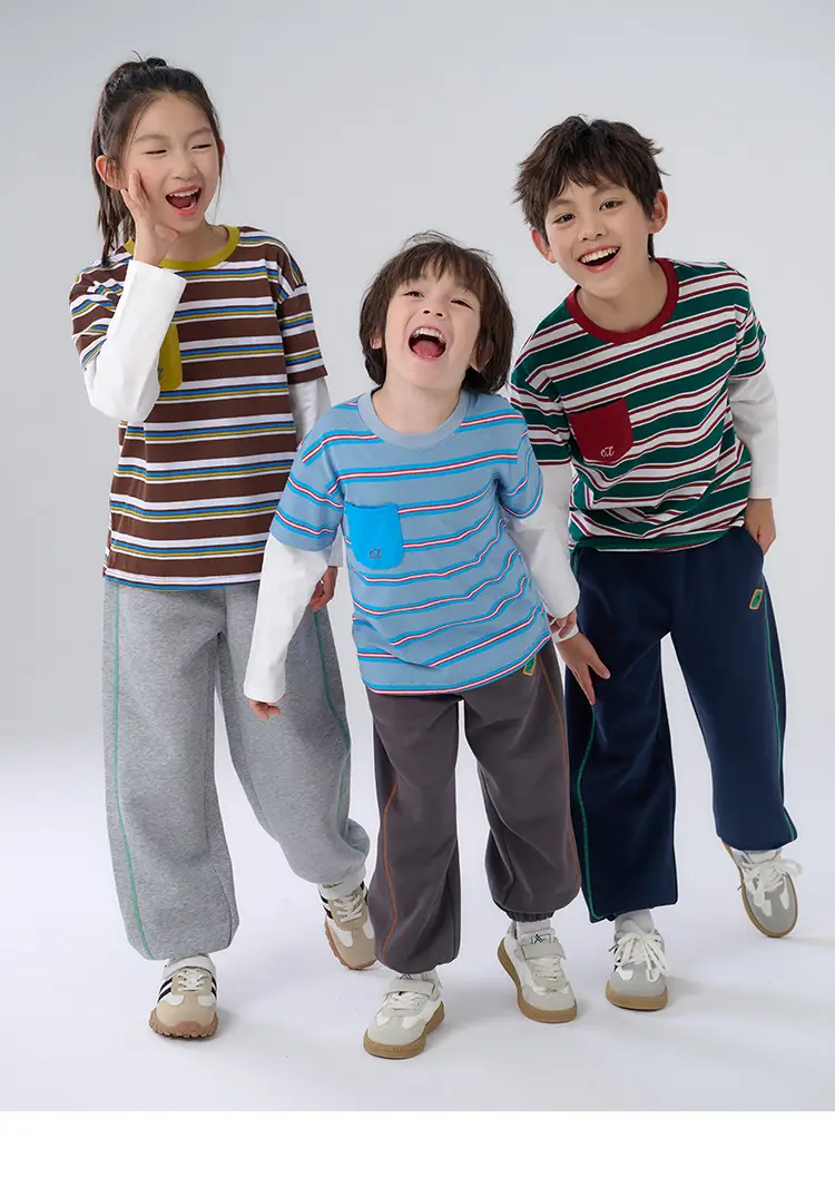 100% Cotton Long Sleeve T-Shirt for Boys Girls Medium Large — feature 14