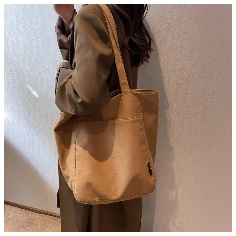 Women Large Capacity Tan Tote Bag 2025 — feature 19