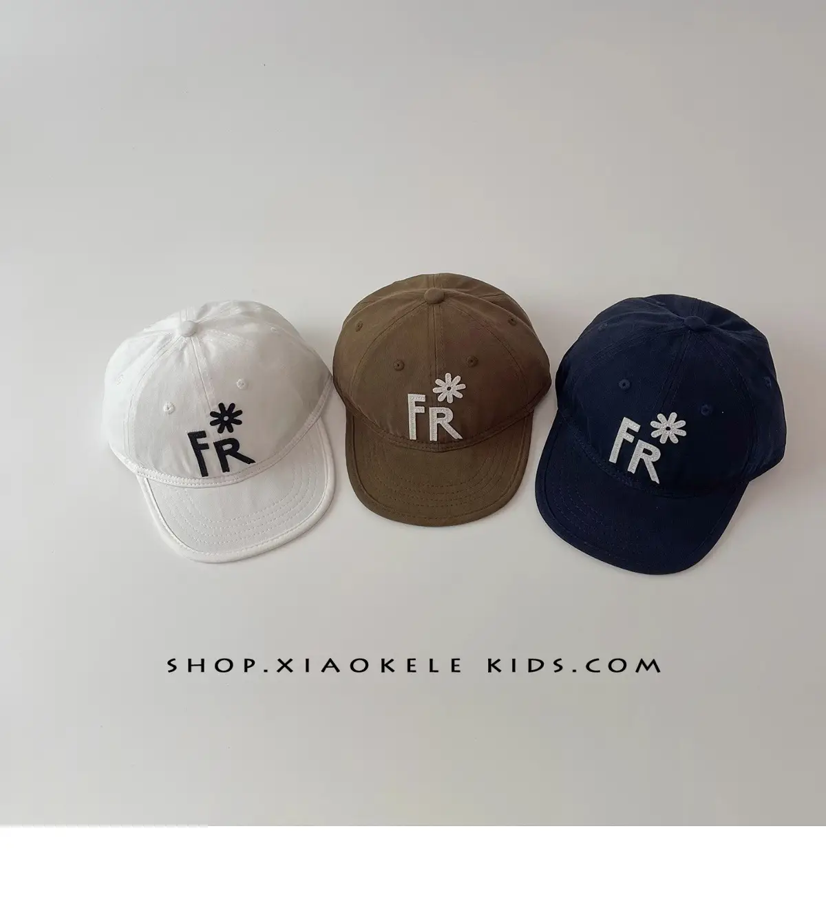 Kids Hip Hop Baseball Cap Black FR Logo — feature 2