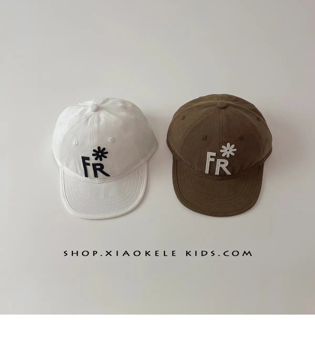 Kids Hip Hop Baseball Cap Black FR Logo — feature 3